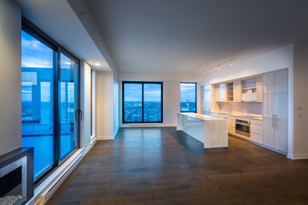 A tidy and clean Montreal apartment.