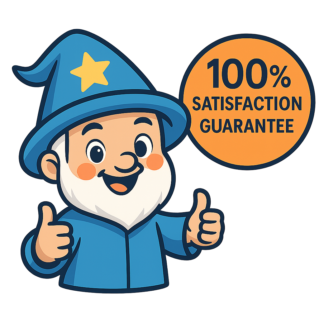 Satisfaction guaranteed