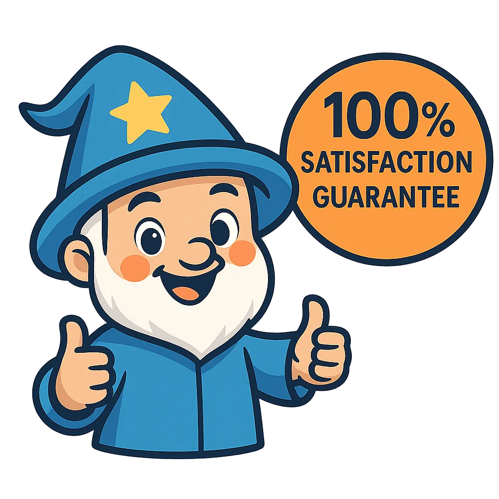 Satisfaction guaranteed